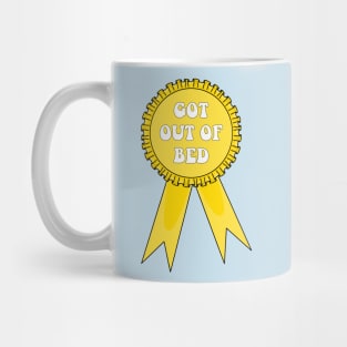 Got Out of Bed Award Mug